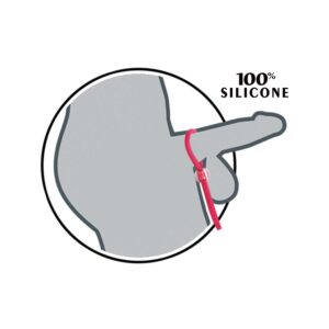 Nasstoys Enhancer Silicone Cockties 2 Pack Black and Red Success