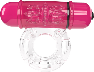 Screaming O-Owow Super Powered Cock Ring Strawberry