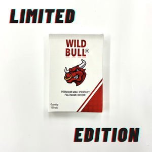 Wild Bull Whites LIMITED EDITION Herbal Male Performance Enhancement Pills (10 Pack)